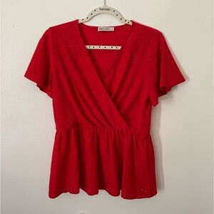 Grace Karin Wrap Shirt. Size Small